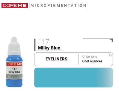 Doreme pigment liquid 117 Milky Blue 15 ml 