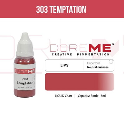 Doreme liquid Lip  303 Temptation 15 ml 
