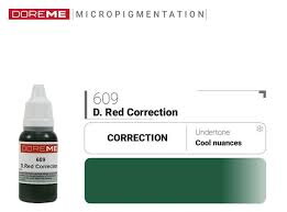 Doreme liquid Correction 609 D. Red correction 15 ml 