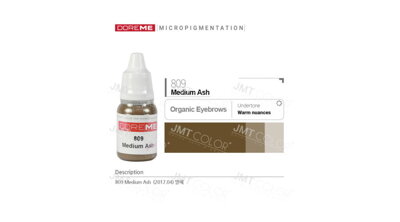 Doreme Organic eyebrow 809 Medium Ash 10 ml 