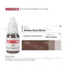 Doreme Organic eyebrow 815 Medium Warm Brown 10 ml 