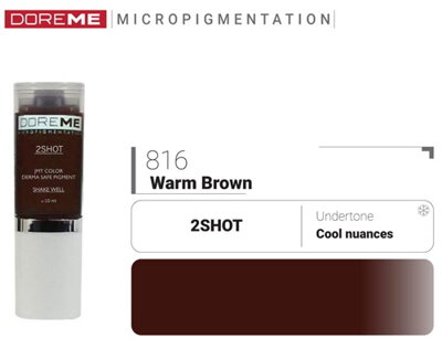 Doreme pigment Shot 816 Warm Brown 15 ml 