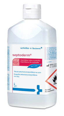 Septoderm 500 ml - dezinfekcia na pokožku