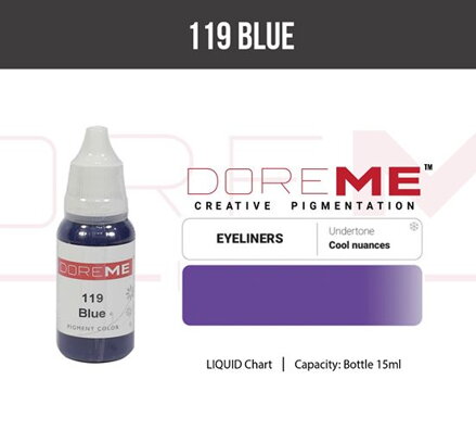 Doreme pigment liquid 119 Blue 15 ml 