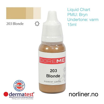 Doreme pigment liquid 203 Blonde 15 ml 