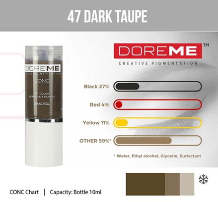 Pigment Doreme 47 Dark Taupe 15ml