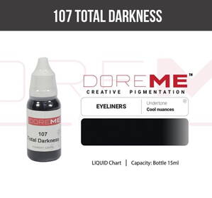 Doreme pigment liquid 107 Total Darkness 15 ml 
