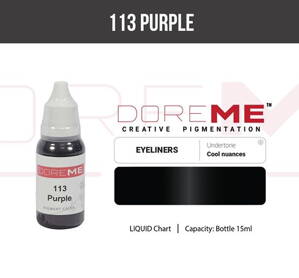 Doreme pigment liquid 113 Purple 15 ml 