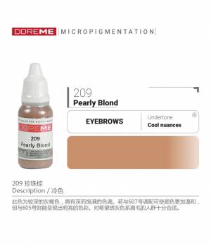 Doreme pigment liquid 209 Pearly Blond 15 ml