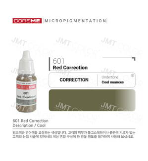Doreme liquid Correction 601 Red correction 15 ml 