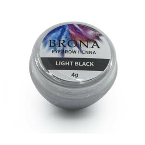 BRONA  HENNA - Light Black 4g