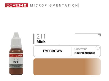 Doreme pigment liquid 211 Mink 15 ml 