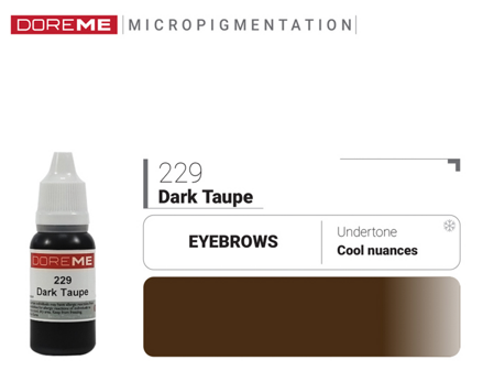 Doreme pigment liquid 229 Dark Taupe 15 ml 